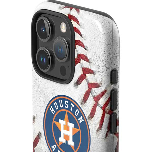 MLB Houston Astros Game Ball iPhone 16 Pro Impact Case